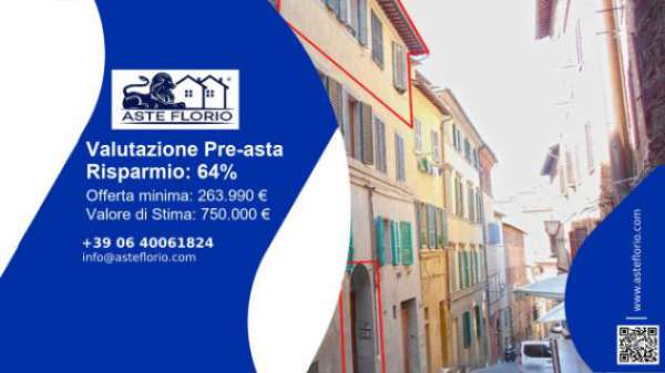 Foto Immobile in asta di 218 m con pi� di 5 locali in vendita a Siena