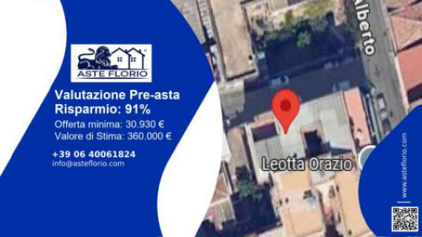 Foto Immobile in asta di 225 m con 1 locale in vendita a Giarre