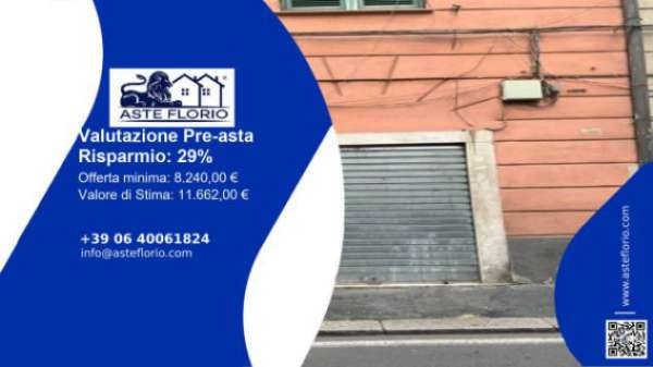 Foto Immobile in asta di 25 m in vendita a Genova