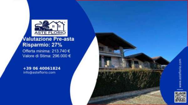 Foto Immobile in asta di 257 m con pi� di 5 locali e box auto doppio in vendita a Travedona-Monate
