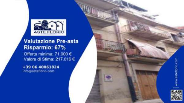 Foto Immobile in asta di 259 m con pi� di 5 locali in vendita a Enna