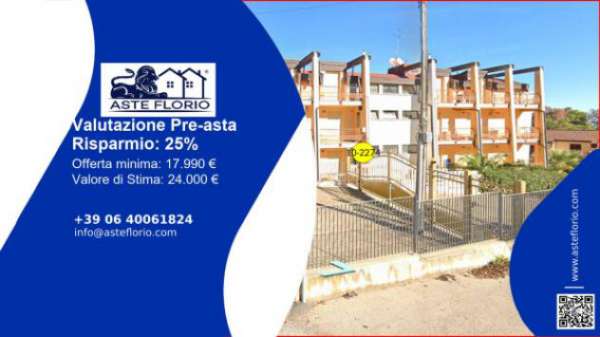 Foto Immobile in asta di 32 m, box auto in vendita a Montesilvano