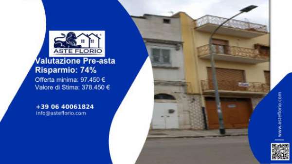 Foto Immobile in asta di 327 m in vendita a Canosa di Puglia