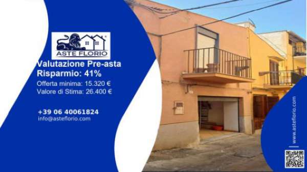 Foto Immobile in asta di 35 m, box auto doppio in vendita a Termini Imerese
