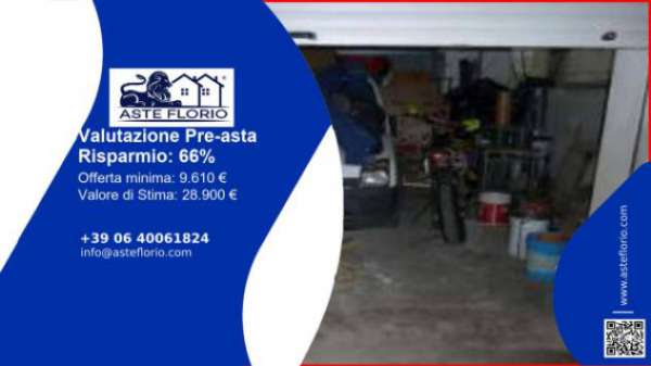 Foto Immobile in asta di 36 m, box auto in vendita a Rende