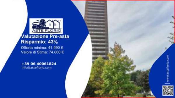 Foto Immobile in asta di 40 m, box auto doppio in vendita a Milano