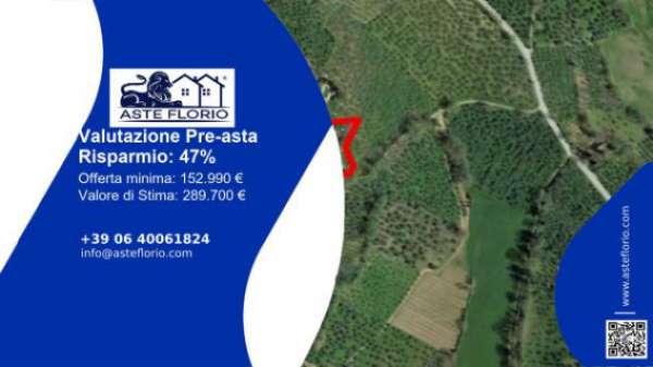 Foto Immobile in asta di 426 m con pi� di 5 locali in vendita a Montefalco