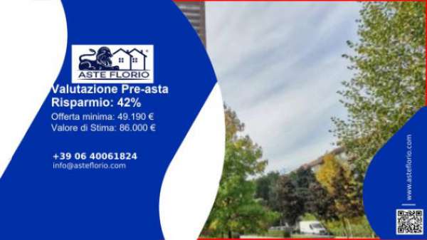 Foto Immobile in asta di 44 m, box auto doppio in vendita a Milano