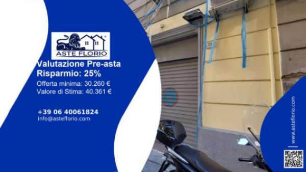 Foto Immobile in asta di 48 m con pi� di 5 locali in vendita a Napoli