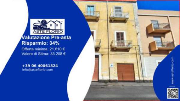 Foto Immobile in asta di 48 m in vendita a Trapani