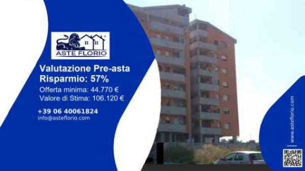 Foto Immobile in asta di 53 m con 2 locali in vendita a Pomezia