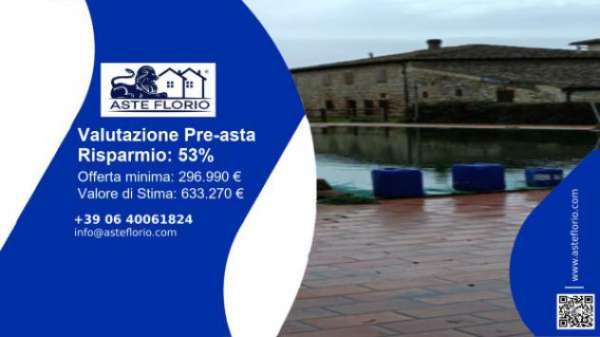 Foto Immobile in asta di 535 m con pi� di 5 locali in vendita a Colle di Val d'Elsa