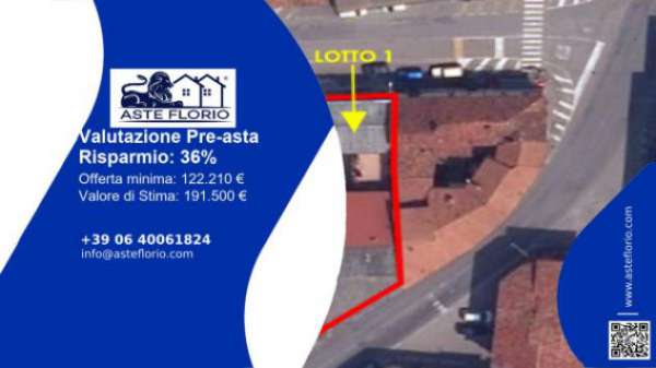 Foto Immobile in asta di 540 m, box auto in vendita a Robecco d'Oglio