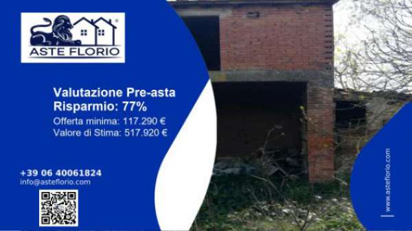 Foto Immobile in asta di 647 m in vendita a Pontedera
