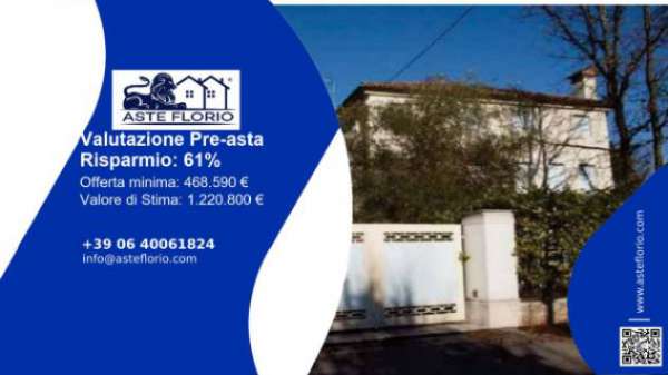 Foto Immobile in asta di 664 m con pi� di 5 locali e box auto in vendita a Mogliano Veneto