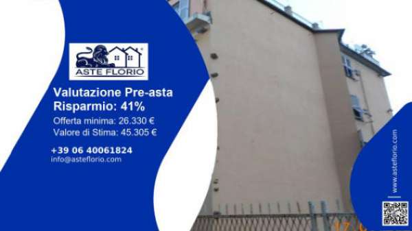 Foto Immobile in asta di 68 m in vendita a Genova
