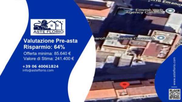 Foto Immobile in asta di 79 m con 1 locale in vendita a Gravina di Catania