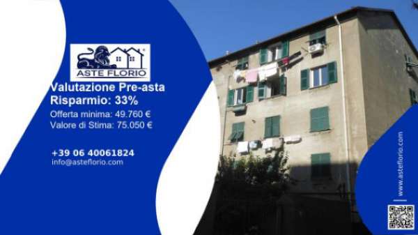 Foto Immobile in asta di 79 m in vendita a Genova