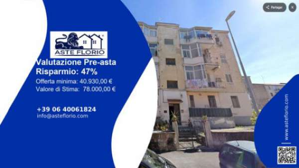 Foto Immobile in asta di 96 m in vendita a Catania