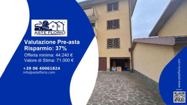 Foto Immobile in asta di 98 m, box auto in vendita a Torrevecchia Pia