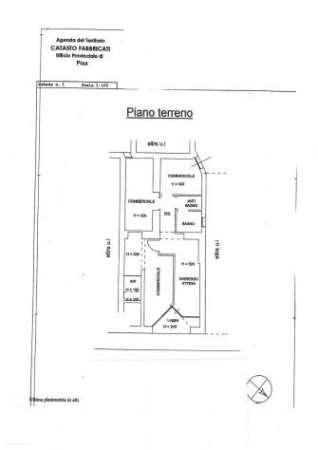 Foto Locale comm.le/Fondo in vendita a Pisa 75 mq  Rif: 1256368
