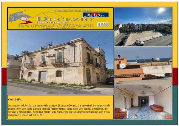 Foto Palazzo storico in vendita a Avola