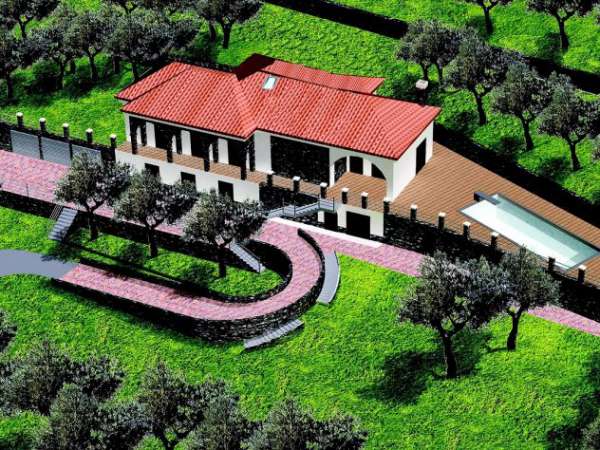 Foto Rif. 9103 � Villa in Chiavari Prima collina � Vista Mare completa di tutto il Go