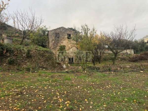 Foto Sanremo, zona poggio rustico con terreno vista mare