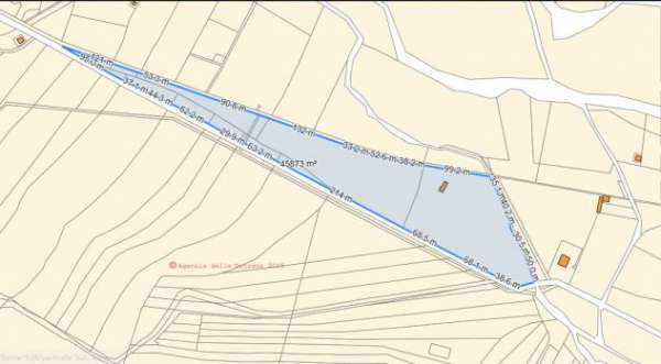 Foto SANTADI (SU) Via RIO CANE TERRENO IRRIGUO MQ 45.813 CASA MAGAZZINO POZZO 2.9�/m