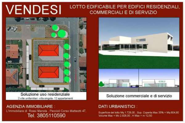 Foto Terreno edif. residenziale in vendita a Santa Croce sull'Arno 1728 mq  Rif: 1095788