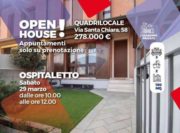 Foto Villa a schiera in vendita a Ospitaletto