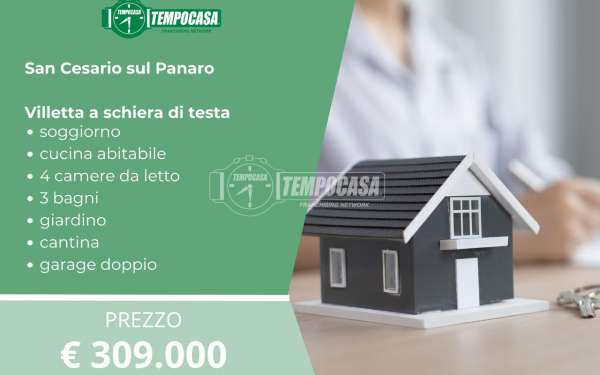 Foto Villa a schiera in vendita a San Cesario Sul Panaro