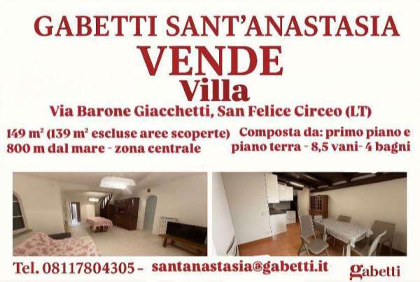Foto Villa in vendita a San Felice Circeo